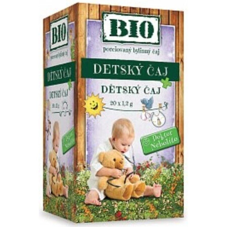 HERBEX ORGANIC ceai pentru copii Dr.Nebolito 20×1,2 g, ceai de plante