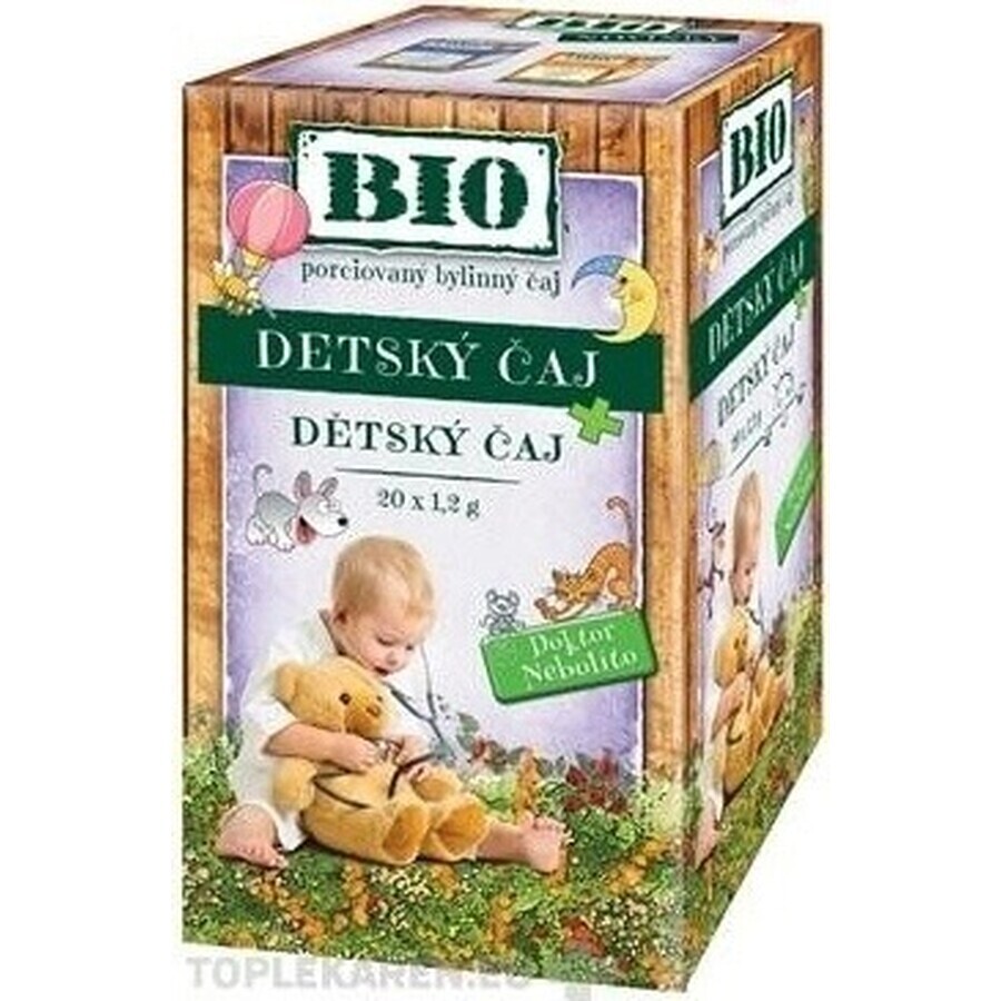 HERBEX ORGANIC ceai pentru copii Dr.Nebolito 20×1,2 g, ceai de plante