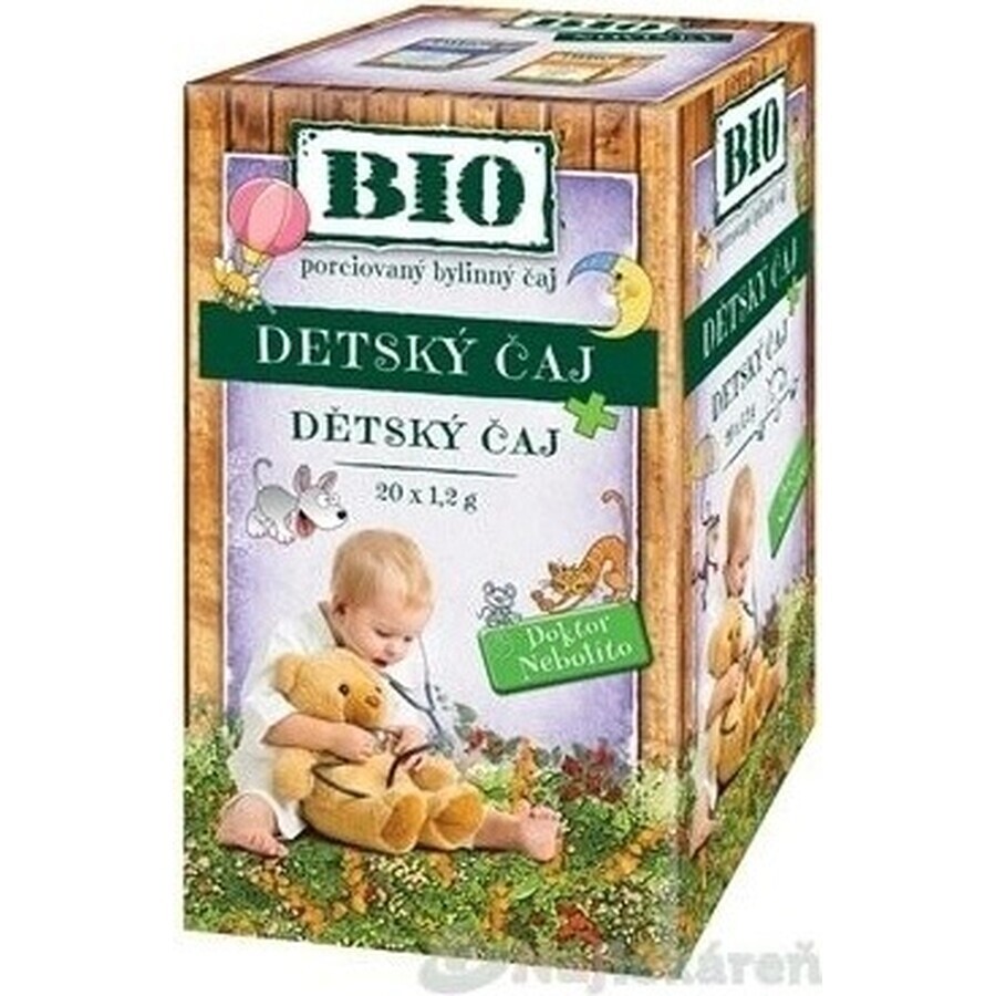 HERBEX ORGANIC ceai pentru copii Dr.Nebolito 20×1,2 g, ceai de plante