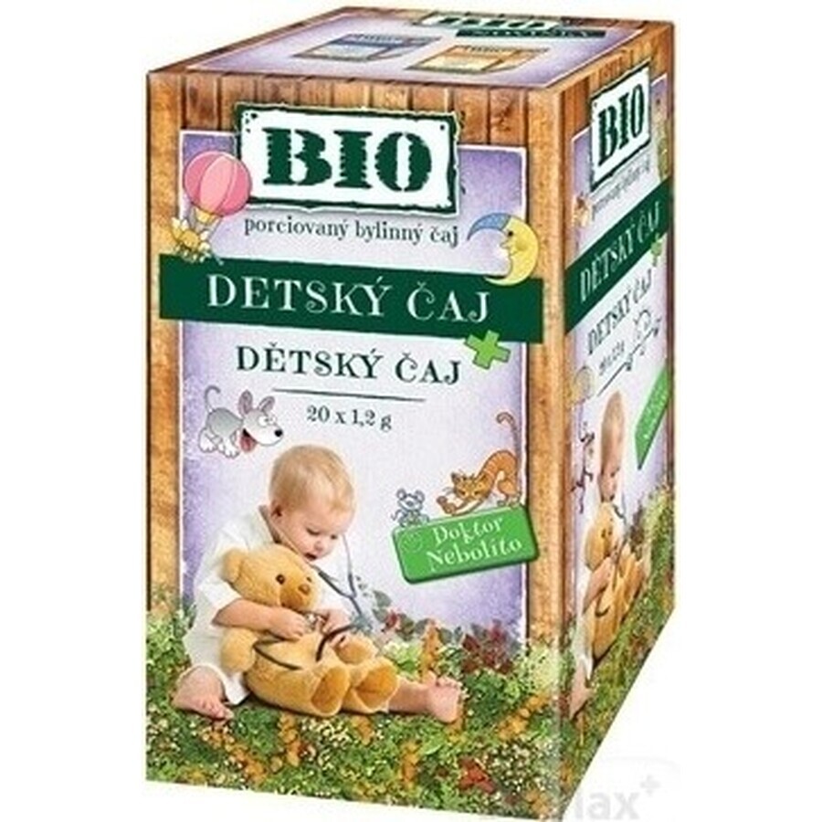 HERBEX ORGANIC ceai pentru copii Dr.Nebolito 20×1,2 g, ceai de plante