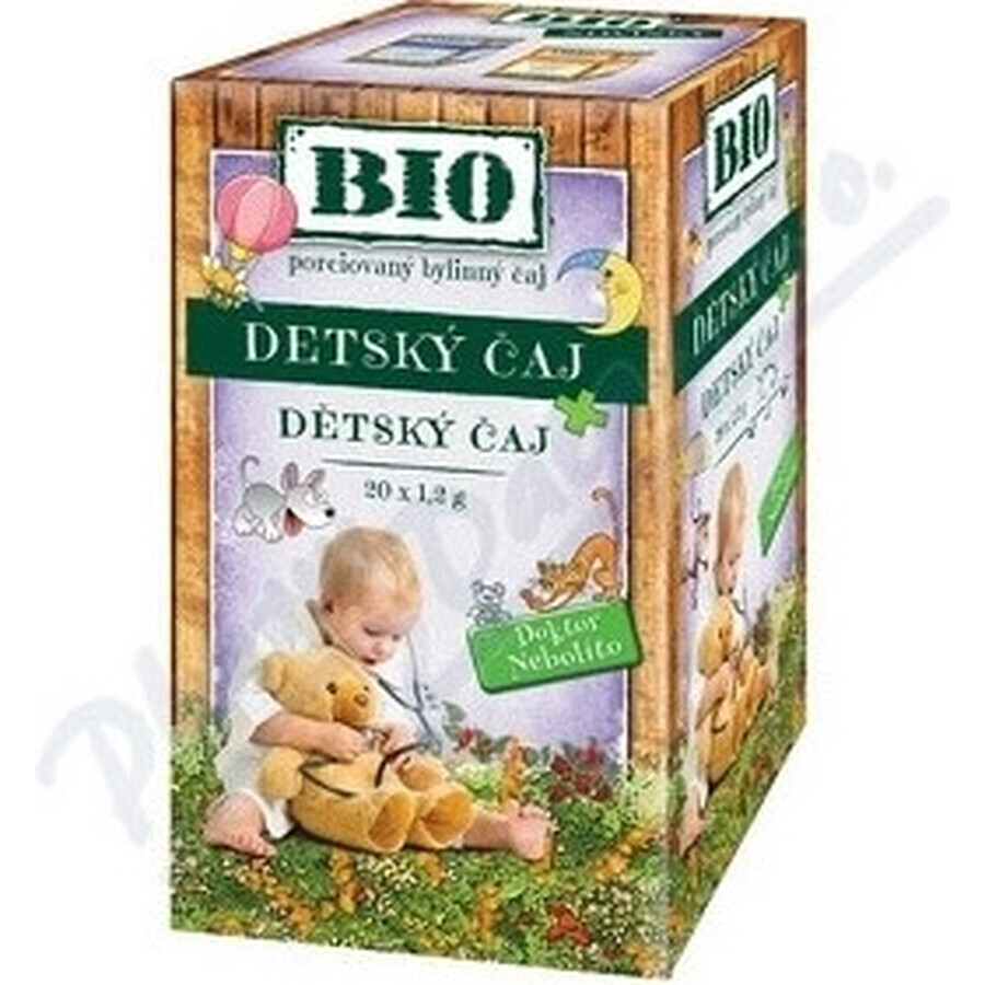 HERBEX ORGANIC ceai pentru copii Dr.Nebolito 20×1,2 g, ceai de plante