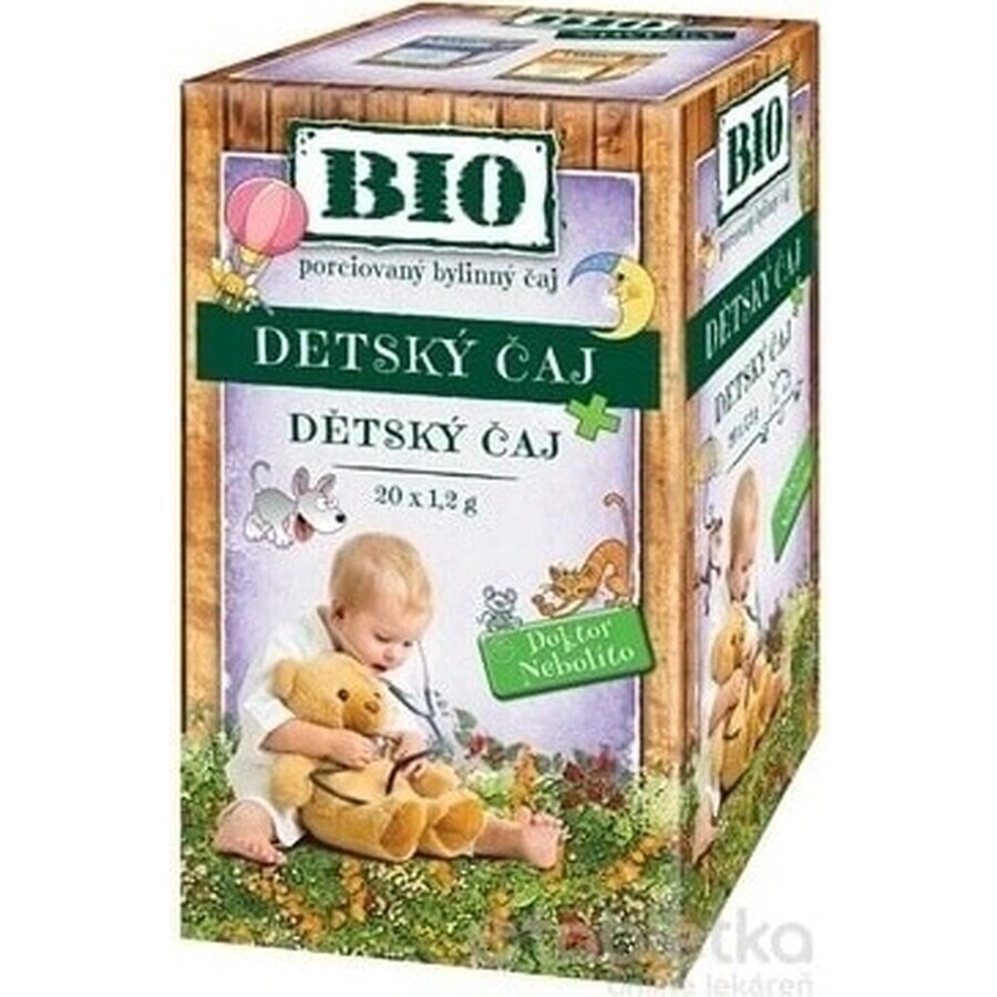 HERBEX ORGANIC ceai pentru copii Dr.Nebolito 20×1,2 g, ceai de plante