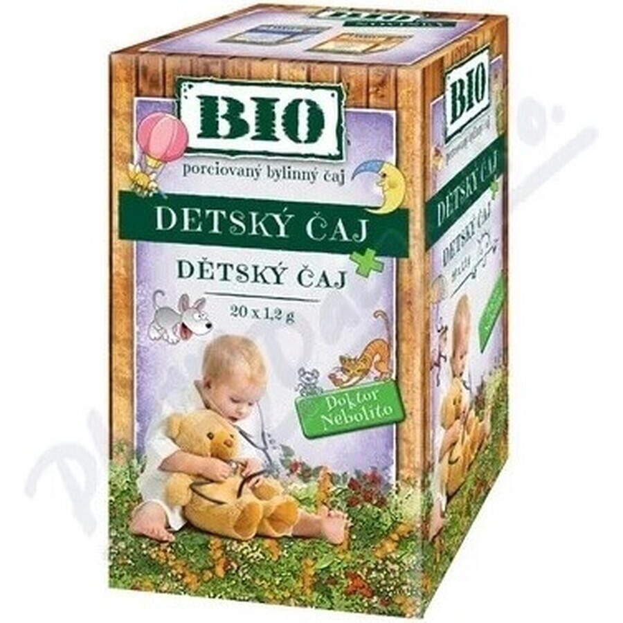 HERBEX ORGANIC ceai pentru copii Dr.Nebolito 20×1,2 g, ceai de plante
