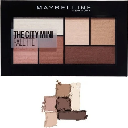 Maybelline New York The City Mini Palette Eyeshadow Palette 480 Matte About Town 1×6 g, Lidschatten-Palette