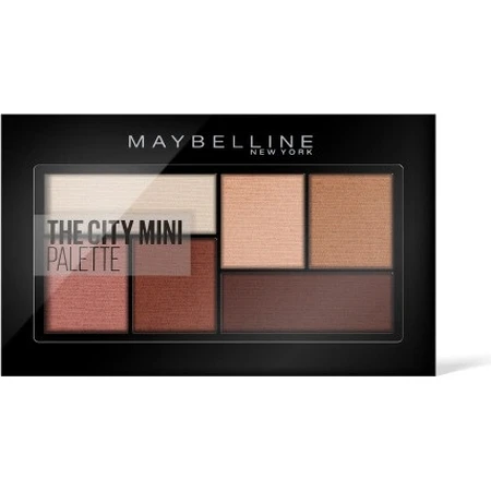 Maybelline New York The City Mini Palette Eyeshadow Palette 480 Matte About Town 1×6 g, Lidschatten-Palette