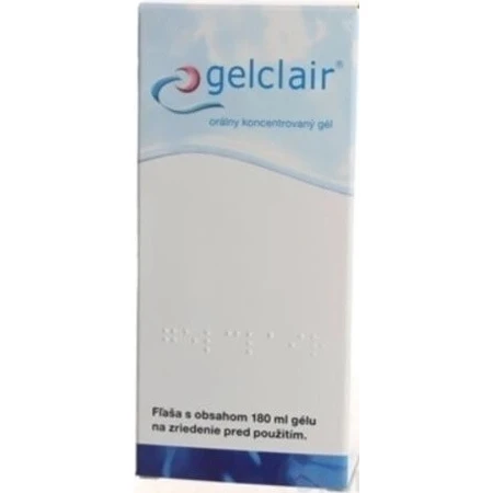 GEL DE GELCLAIR PARA LA ELIMINACIÓN DEL LESSEN GORGO 1×180 ml, complemento alimenticio