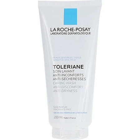 LA ROCHE-POSAY TOLERIANE Crema Limpiadora 1×400 ml, crema limpiadora delicada