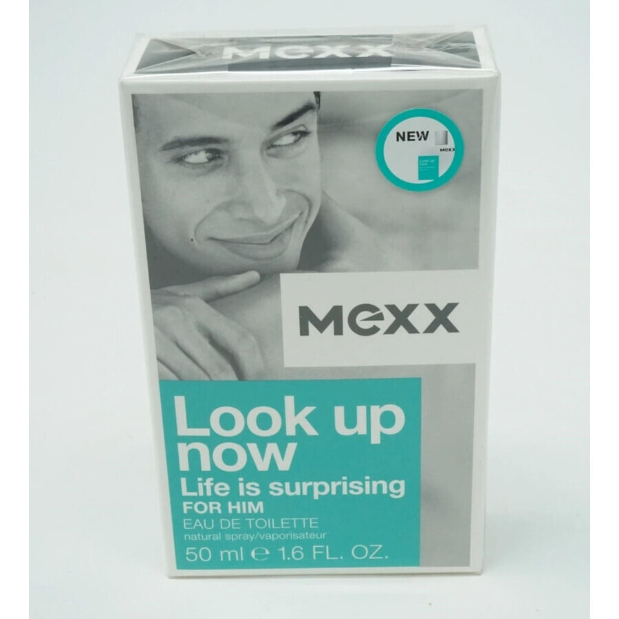 Mexx Look Up Now For Him Edt 50ml 1×50 ml, apă de toaletă Mexx Look Up Now For Him Edt 50ml 1×50 ml, apă de toaletă