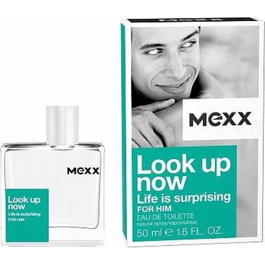 Mexx Look Up Now For Him Edt 50ml 1×50 ml, apă de toaletă Mexx Look Up Now For Him Edt 50ml 1×50 ml, apă de toaletă