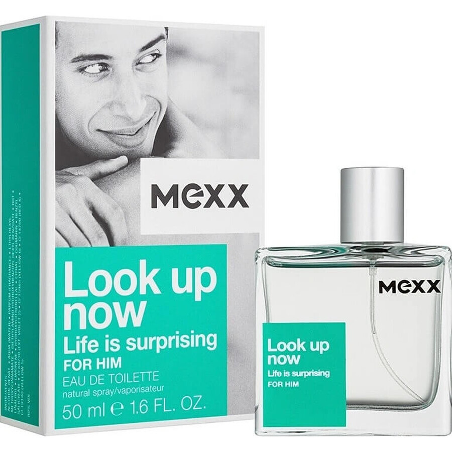 Mexx Look Up Now For Him Edt 50ml 1×50 ml, apă de toaletă Mexx Look Up Now For Him Edt 50ml 1×50 ml, apă de toaletă