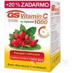 GS Vitamine C 1000+cones, 100+20 tbl 1×100+20 tbl, voedingssupplement