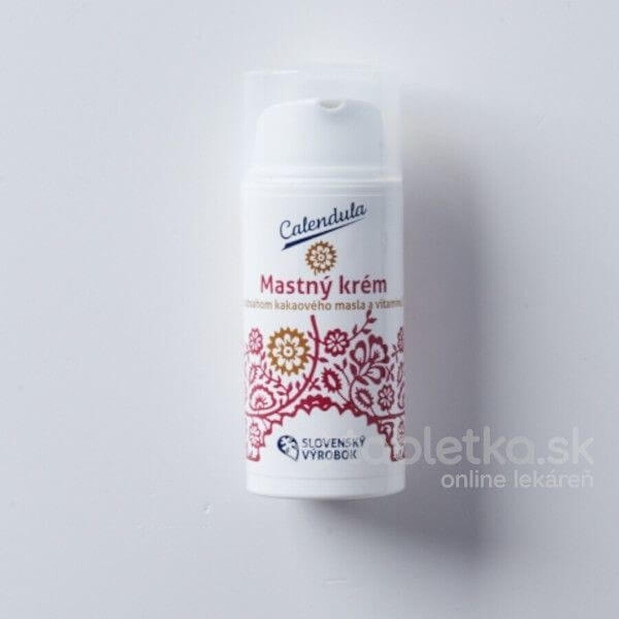 CREMĂ ULEIOASĂ cu Calendula 1×30 g, piele uscată și sensibilă