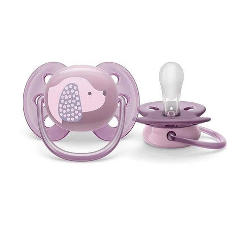 Philips AVENT AVENT Premium Ultrasoft Fopspeen Ultrasoft Premium 0-6m Paars 1 stuk 1×1 stuk, fopspeen