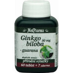 MedPharma GINKGO BILOBA + GUARANA 1×67 tbl, GINKGO BILOBA + GUARANA MedPharma GINKGO BILOBA + GUARANA 1×67 tbl, GINKGO BILOBA + GUARANA