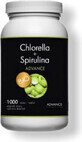 Chlorella + Spirulina ADVANCE BIO 1000 tbl. 1&#215;1000 tbl, compl&#233;ment alimentaire