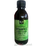 Healthy World Lipozomales Vitamin C + Zink + D3 1×200 ml, Vitaminpräparat