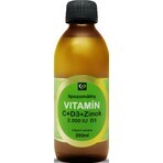 Healthy World Lipozomales Vitamin C + Zink + D3 1×200 ml, Vitaminpräparat