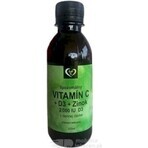 Healthy World Lipozomales Vitamin C + Zink + D3 1×200 ml, Vitaminpräparat