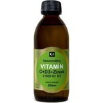 Healthy World Lipozomales Vitamin C + Zink + D3 1×200 ml, Vitaminpräparat