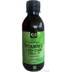 Healthy World Lipozomales Vitamin C + Zink + D3 1×200 ml, Vitaminpräparat