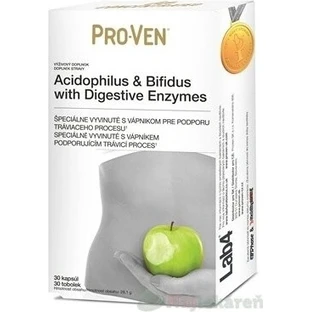 Pro-Ven Acidophilus & Bifidus 1×30 cps, food supplement