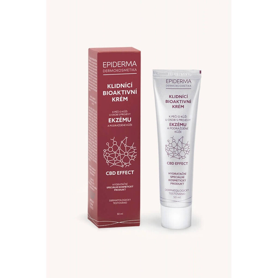 EPIDERMA CBD CREMA BIOACTIVA PARA ECASEMA Y ECASEMA ATOPICO 1×50 ml, crema para eczema