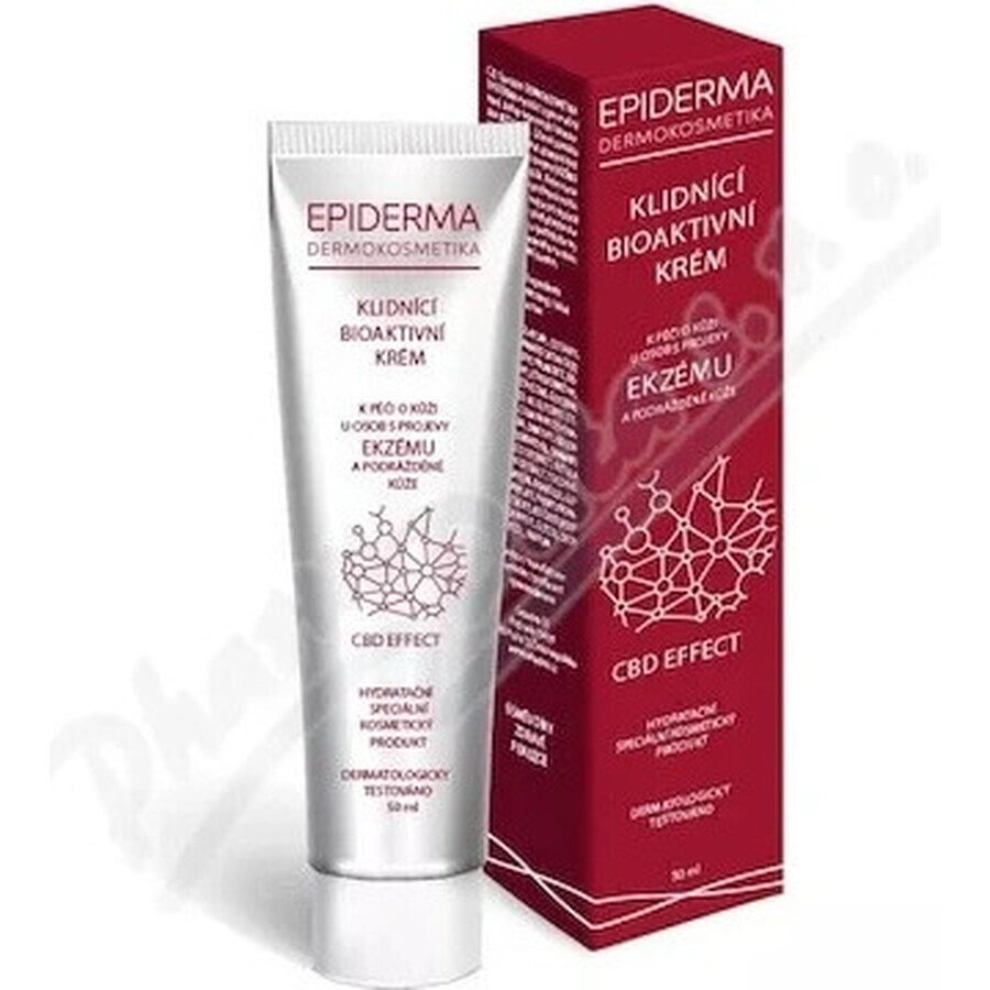 EPIDERMA CBD CREMA BIOACTIVA PARA ECASEMA Y ECASEMA ATOPICO 1×50 ml, crema para eczema