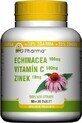 BIO Pharma Echinacea, Vitamina C, Zinco 1&#215;120 tbl, integratore alimentare