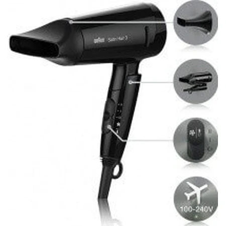 Braun Satin Hair 3 Hd 350 To Go 1pc 1×1 1pc Haartrockner