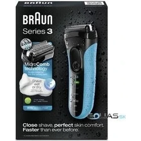 BRAUN Series 3 3010s W&D Series 3010s 1×1 ud, afeitadora