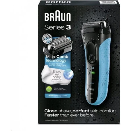 BRAUN Series 3 3010s W&D Series 3010s 1×1 ud, afeitadora