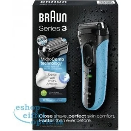 BRAUN Series 3 3010s W&D Series 3010s 1×1 ud, afeitadora