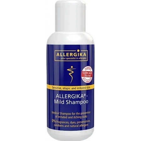 ALLERGIKA Champú suave 1×200 ml para pieles irritadas y sensibles