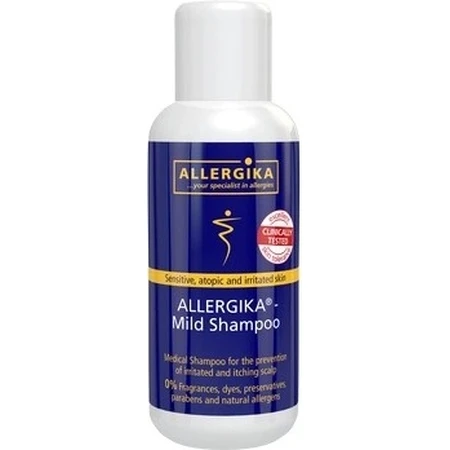 ALLERGIKA Champú suave 1×200 ml para pieles irritadas y sensibles