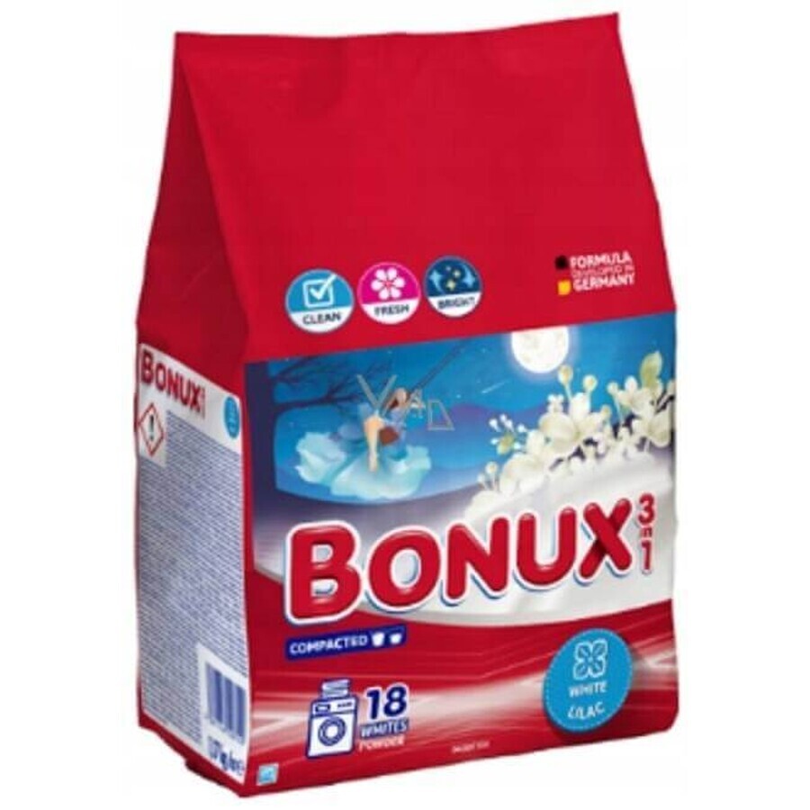 Bonux 20PD 3in1 Ice Fresh 1×1500 g Bonux 20PD 3in1 Ice Fresh 1×1500 g, detersivo in polvere