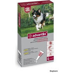 Advantix Spot-on pentru câini de la 10 la 25 kg 1×2,5 ml, pipetă Advantix Spot-on pentru câini de la 10 la 25 kg 1×2,5 ml, pipetă