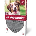 Advantix Spot-on pentru câini de la 10 la 25 kg 1×2,5 ml, pipetă Advantix Spot-on pentru câini de la 10 la 25 kg 1×2,5 ml, pipetă