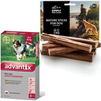 Advantix Spot-on pentru câini de la 10 la 25 kg 1×2,5 ml, pipetă Advantix Spot-on pentru câini de la 10 la 25 kg 1×2,5 ml, pipetă