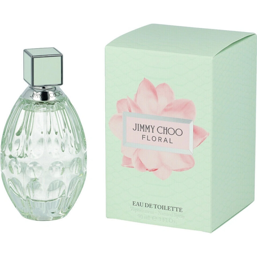 Jimmy Choo Floral Edt 90ml 1×90 ml 1×90 ml, Eau de Toilette