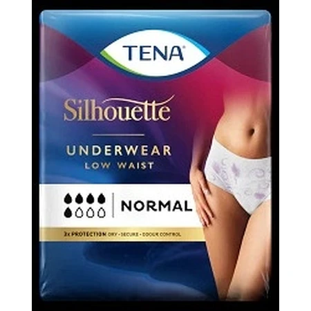 TENA Silhouette Normaal L 1×10 stuks, incontinentieslips
