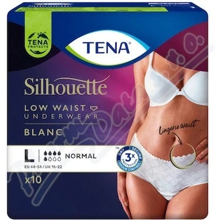 TENA Silhouette Normaal L 1×10 stuks, incontinentieslips