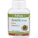 MedPharma Aescin 30 mg Extra vitamina C 1×67 tbl, supliment alimentar