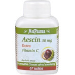 MedPharma Aescin 30 mg Extra vitamina C 1×67 tbl, supliment alimentar MedPharma Aescin 30 mg Extra vitamina C 1×67 tbl, supliment alimentar