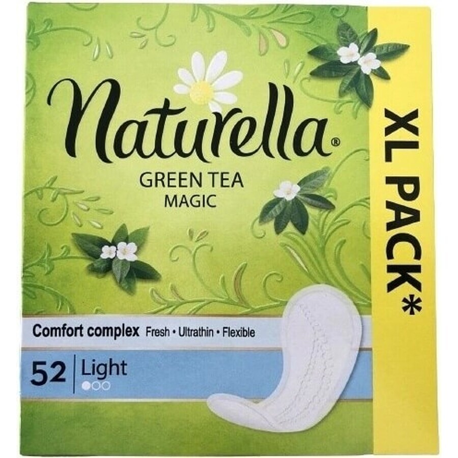 Naturella Inserti magici di tè verde chiaro 1×52 pz, inserti Naturella Inserti magici di tè verde chiaro 1×52 pz, inserti