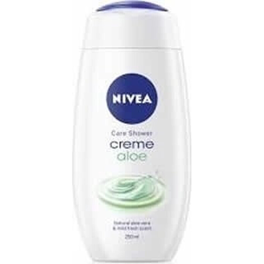 NIVEA Gel Douche Crème Aloe Vera 1×250 ml, hydrate la peau