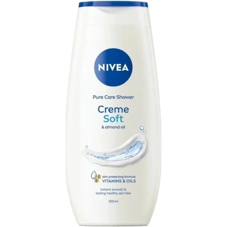 NIVEA Shower Gel Cream Aloe Vera 1×250 ml, moisturizes the skin