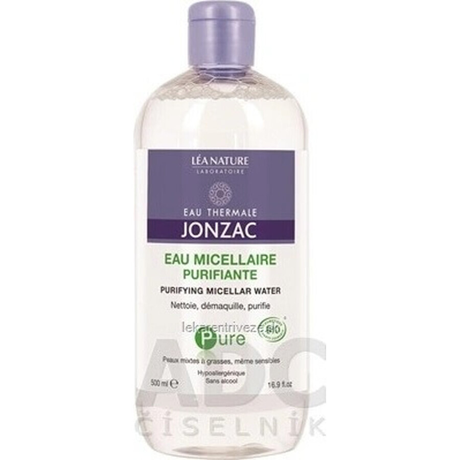 JONZAC Pure BIO MICELLAR WATER pentru ten mixt 1×500 ml