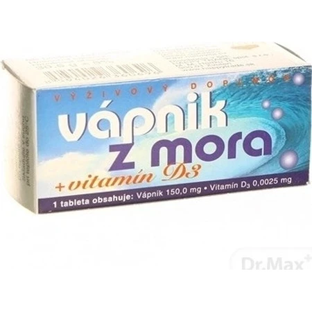 NATURVITA Sea Calcium + vitamin D3 1×60 tbl, calcium + D3