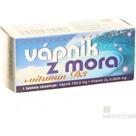 NATURVITA Sea Calcium + vitamin D3 1×60 tbl, calcium + D3