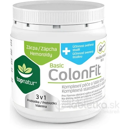 Topnatur ColonFit BASIC 1×180 cps, food supplement